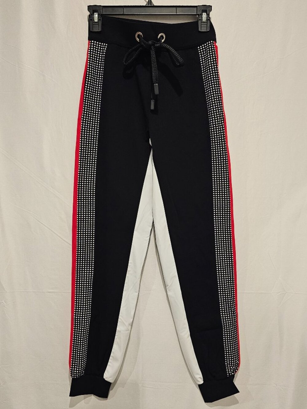 NWT No Ka'Oi Women's Colorblock Dot Track Pants Size XS Designer Activewear